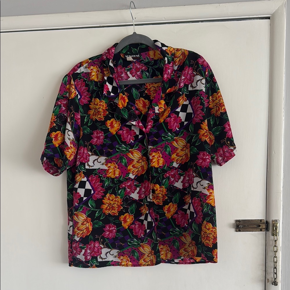 Floral Short Sleeve Shirt